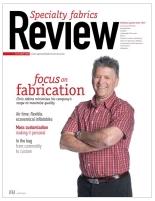 Speciality Fabrics Review cover The October 2009 issue of Speciality Fabrics Review contains a detailed article on mass customization