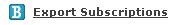 The Export Subscriptions button on Bloglines