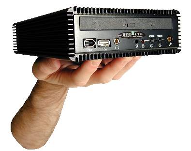 The Stealth LPC-401FS Fanless computer