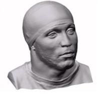 The final 3D image scan of Ray Lewis