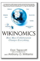 Cover illustration of Wikinomics